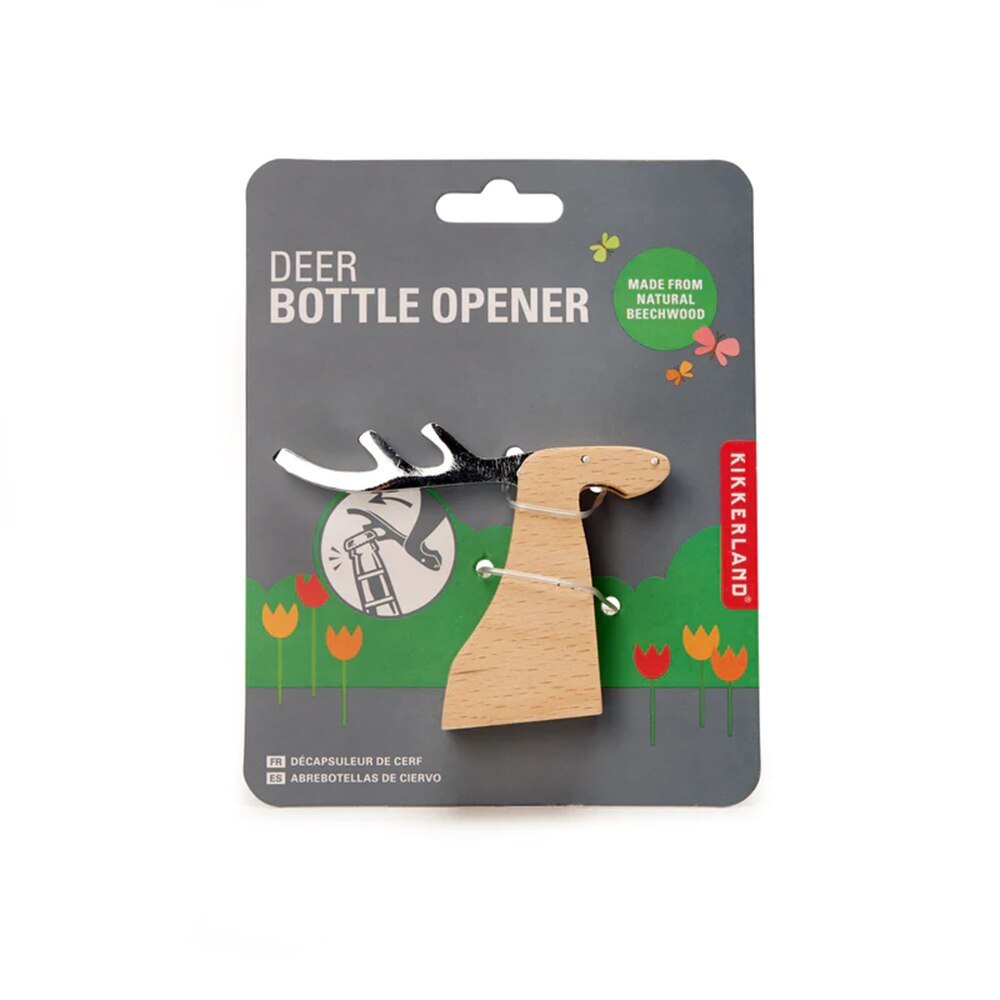 Kikkerland, Bottle Opener, Home & Auto, Deer, Bottle Opener, 517185